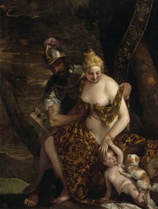 Marte, Venere e Cupido da Paolo Veronese